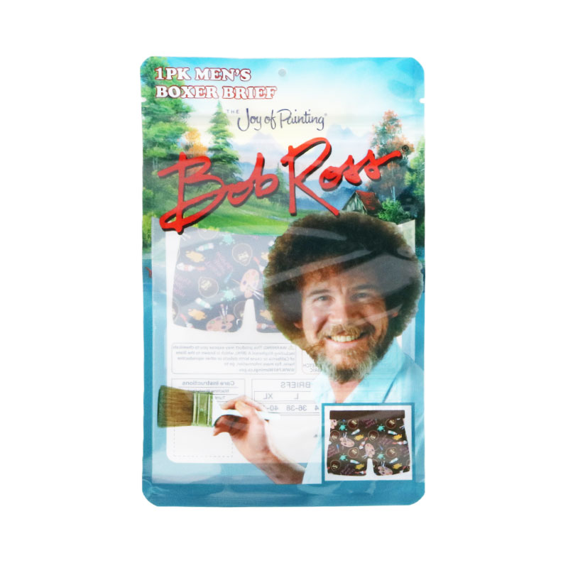 Mylar Maisiši Pielāgoti Vienreizlietojamie Stāvošie Maisiņi Ar Rāvējslēdzēju, Caurspīdīgi PVC Apakšveļas Iepakojuma Maisiņi Ar Caurspīdīgu Logu