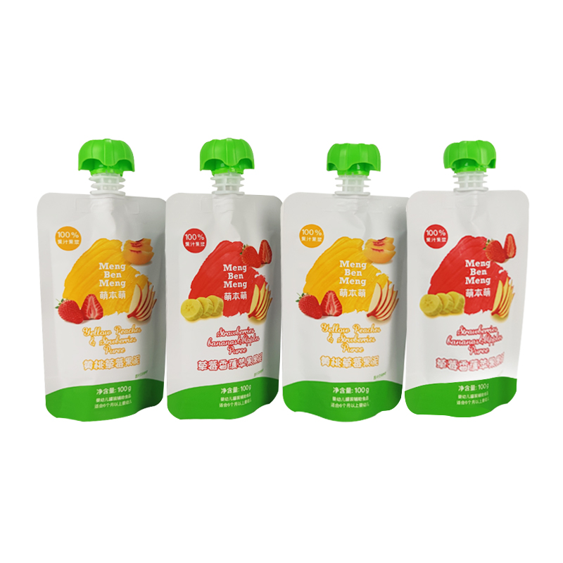 ジュースピューレ スポウトパウチ 赤ちゃん用食品