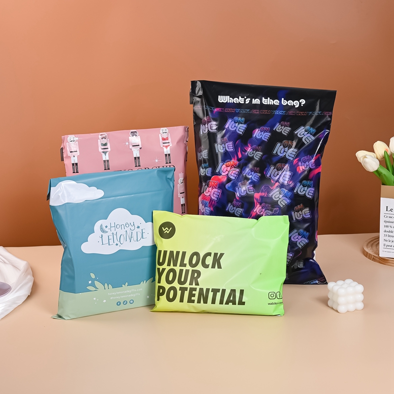 Sérsniðin Merkiheiti Kjötugur Reikningur Með Eigin Logo Prentaður Butík Væl Kominn Klipuðu Afi Plastasækir