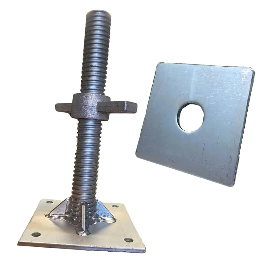 Nehéz teherbírású konténerhez igazítható magassághatároló lábak 75 mm-től 260 mm-ig, 12000 kg teherbírással