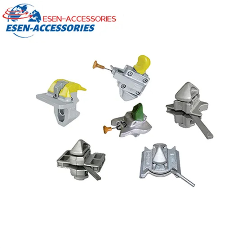 มิติมาตรฐาน ISO ล็อคยึดแบบหมุนสำหรับตู้คอนเทนเนอร์ขนส่ง