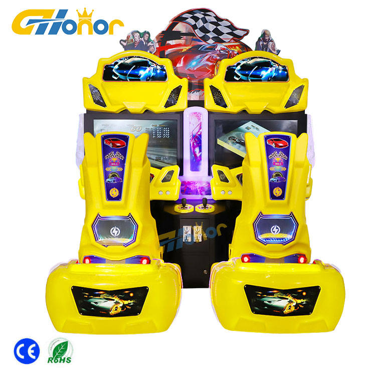 Twins Outrun Arcade Car Racing Game