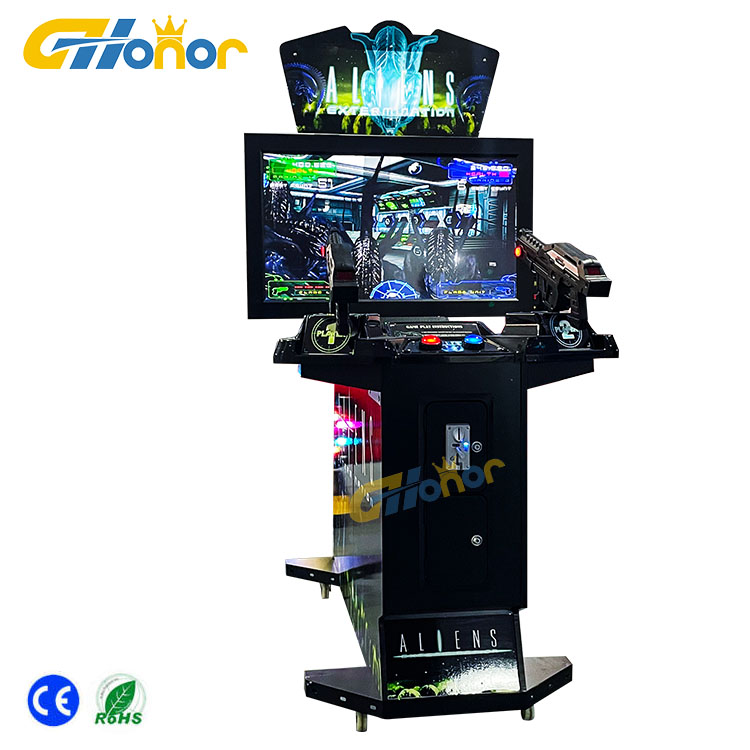 Aliens Shooting Game Machine