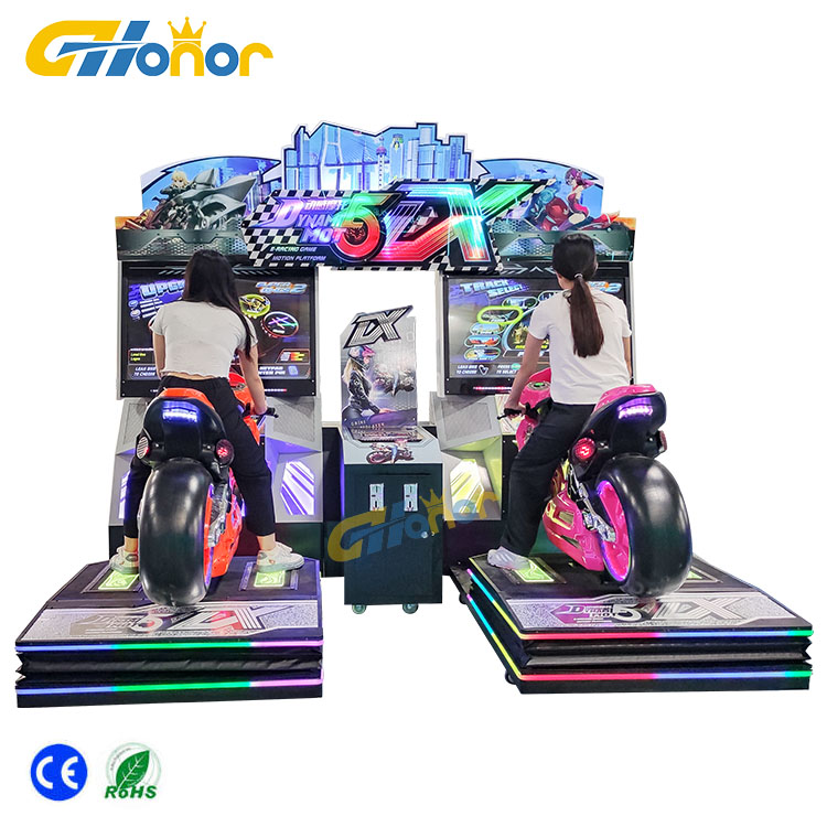 5D Motorcycle 2-Person Racing Game