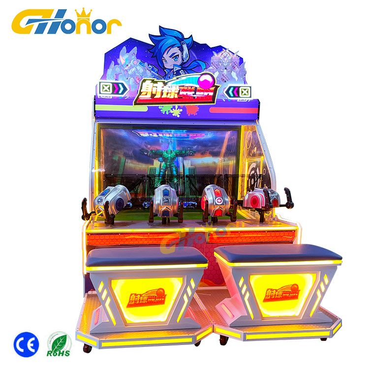 4-Persons Ball Shooting Game Machine