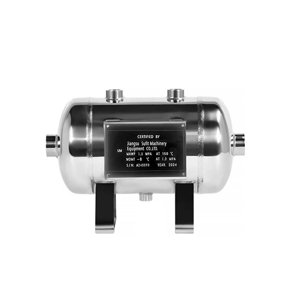 5L ASME လေတိုက်ကန်များ ASME UM လေသိုလှောင်မှုကန်များ စတိန်းလက်ဖြင့်ပြုလုပ်သောဖိအားကန်ထုတ်လုပ်သူထံမှ