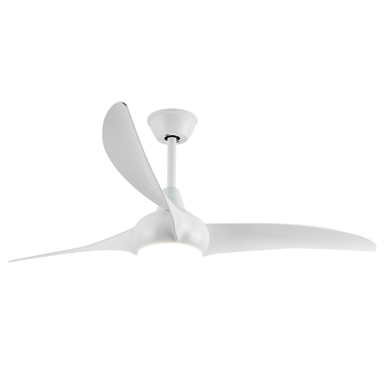 CT49 Modern Living Room Bedroom ABS 3 Blades 52 Inch Bldc Led Ceiling Fan With Light Remote Control