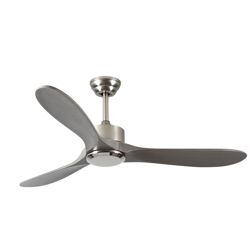 HC684 No light  Fans Lamps Decorative Ceiling Fan Price Electric High Quality Powered White Simple Wooden LED Ceiling Fan 