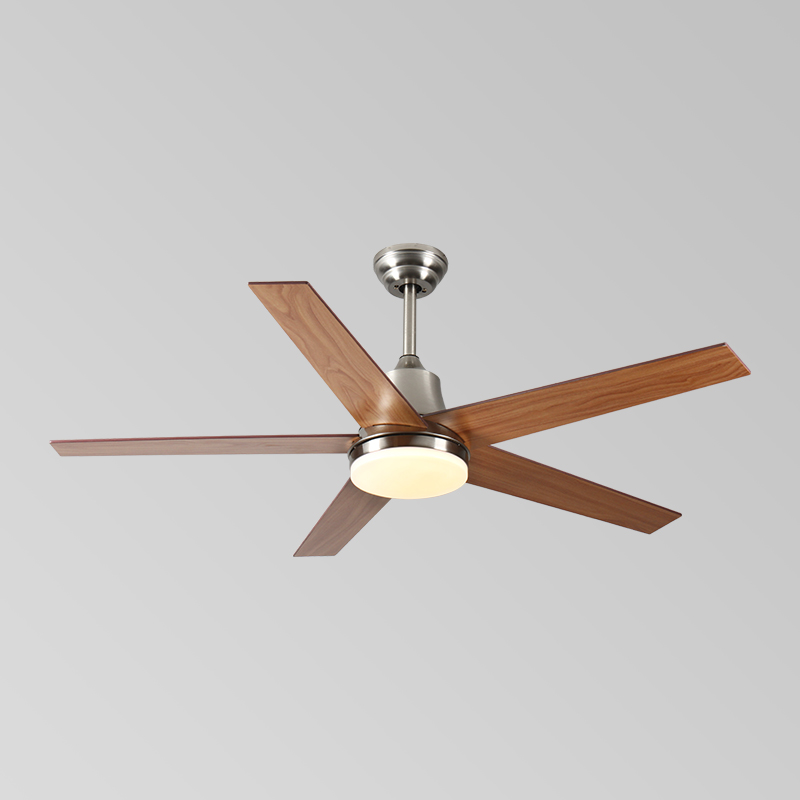 HC663 Hot Sell Ceiling Fan Light Electric 42 Inch 5 Blades Decorative Modern Led Ceiling Fan with Light
