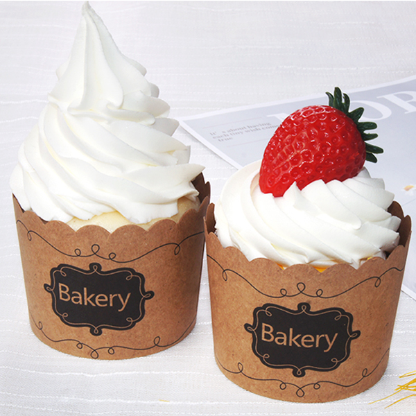 Persembahan bergaya dengan kotak cupcake tunggal