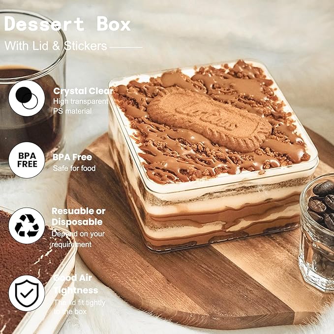 حمل و نقل و به اشتراک گذاشتن شیرینی‌های خانگی را با ظروف پلاستیکی کیک به راحتی انجام دهید