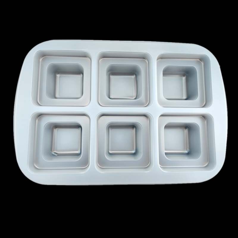 6 Cavity Plastic Dumpling Packaging Tray-2