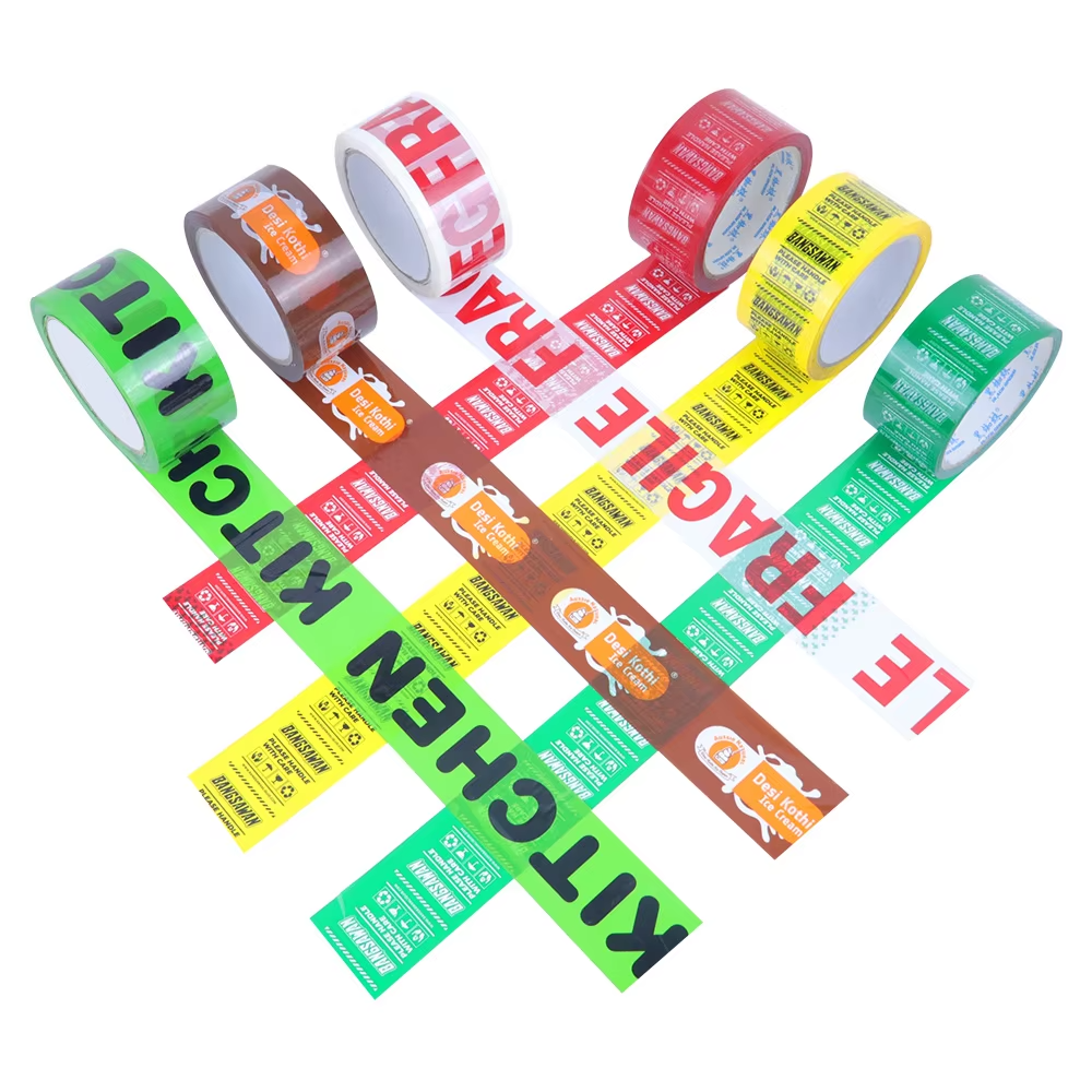 Keo Dán Hộp Carton B OPP Trong Suốt In Logo Theo Yêu Cầu Keo Dán Hộp Carton B OPP