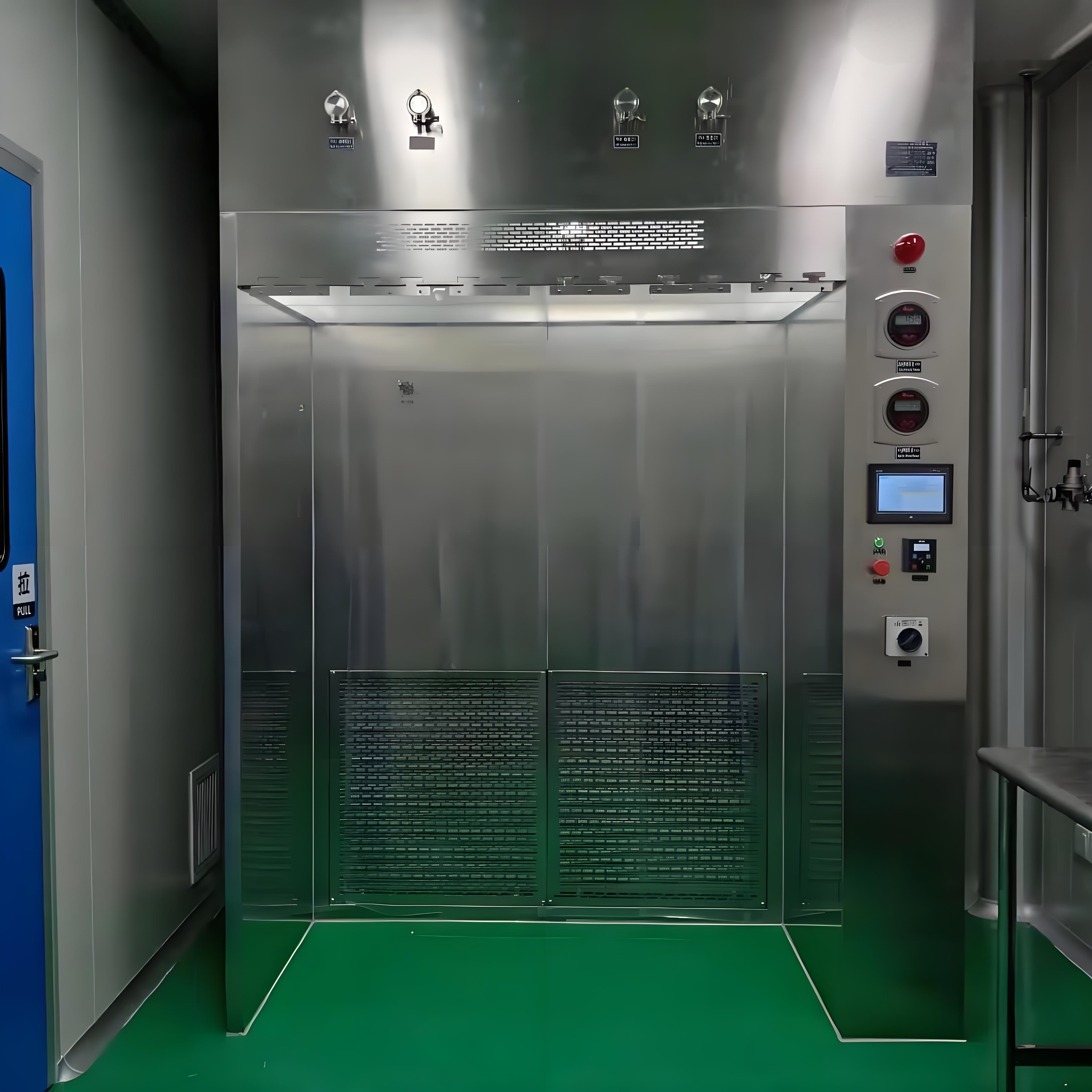 اتاق پاک ماژولی بدون غبار قابل حمل برای آزمایشگاه و صنایع GMP