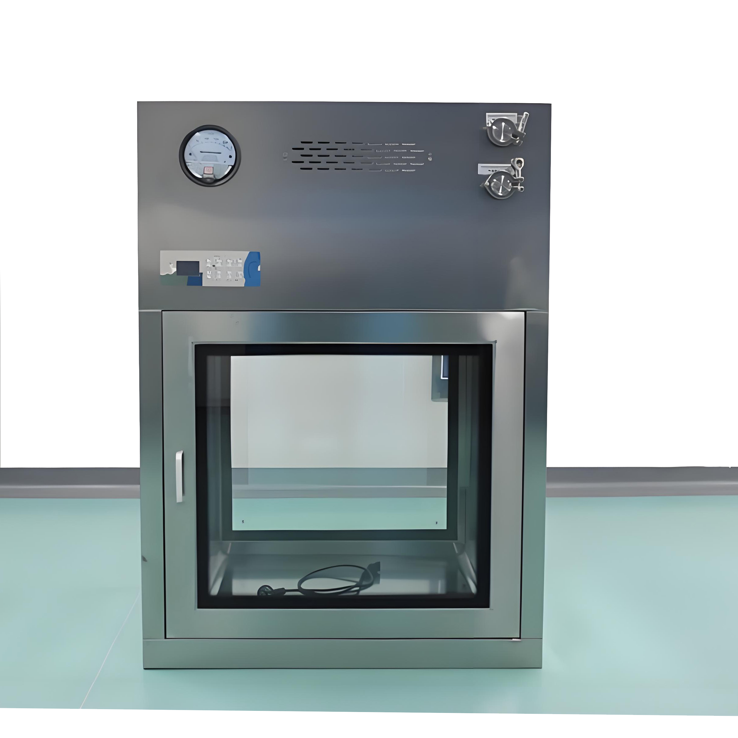 Pass Box ya Mechanical Interlock Laboratory Clean Transfer Window Sterilizer Pass Box