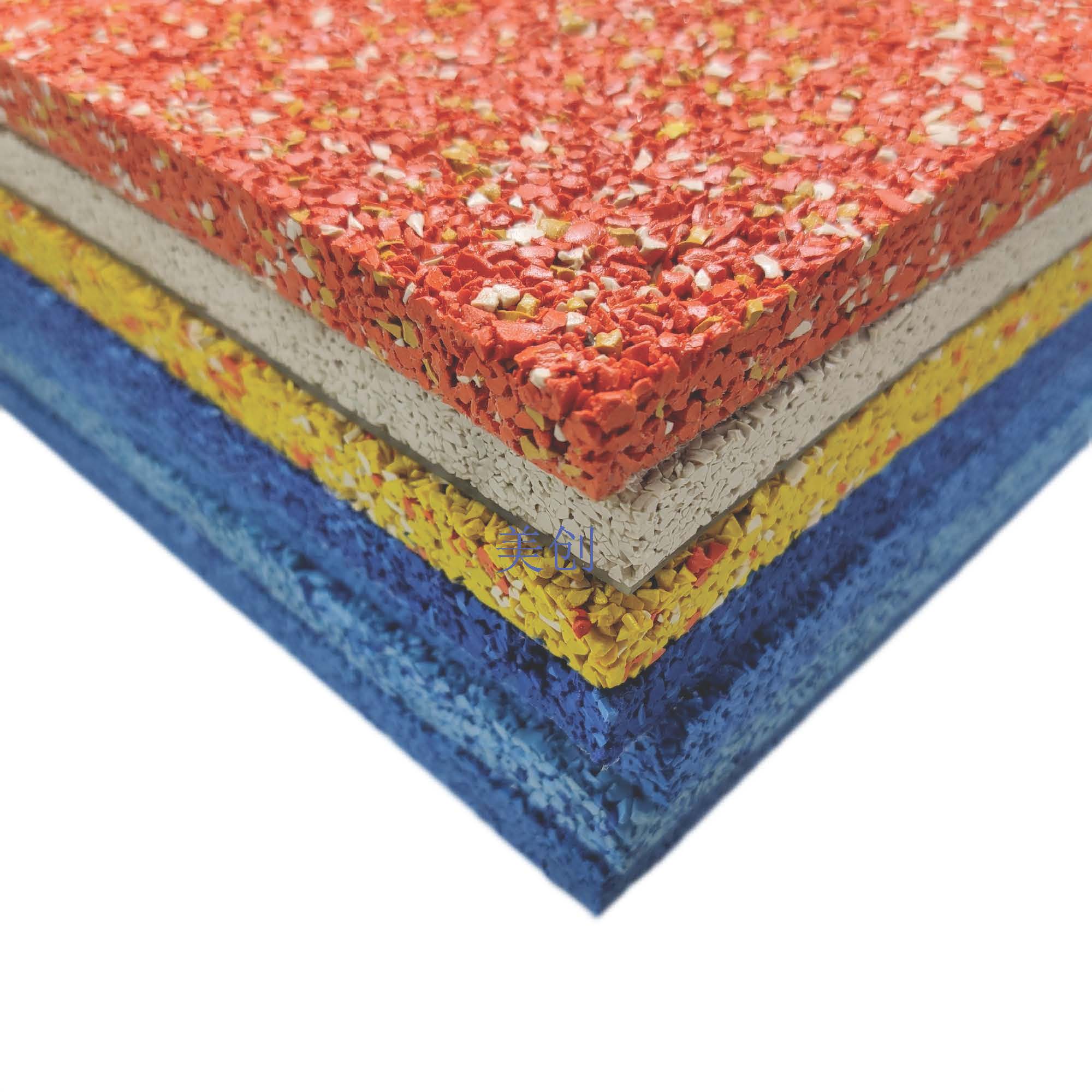 Odczuć miękkie i amortyzujące powierzchnie z łąki doboowej