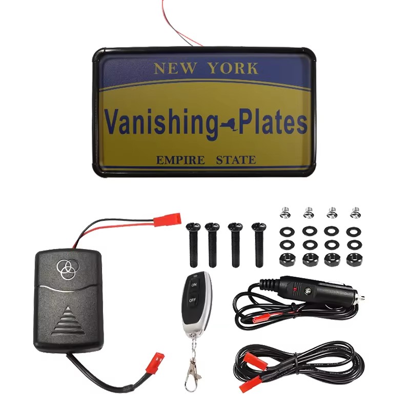 Անտեսանելի ավարտական հարթակ մոտոցիկլի ֆանտոմ համարի գունաթափված մուգ հարթակ թաքցնել խաղալու համար