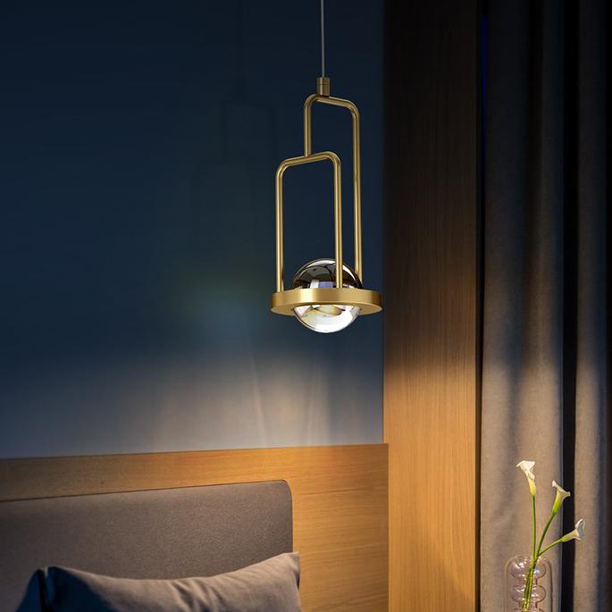 P5083 Light luxury post modern all copper living room dining room bedroom Chandelier