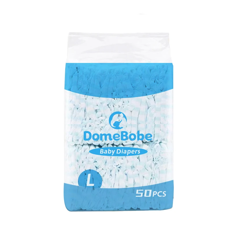 Free Sample Custom Wholesale SAP Super Absorbing Performance Baby Diapers Disposable Nappies Made from Fluff Pulp