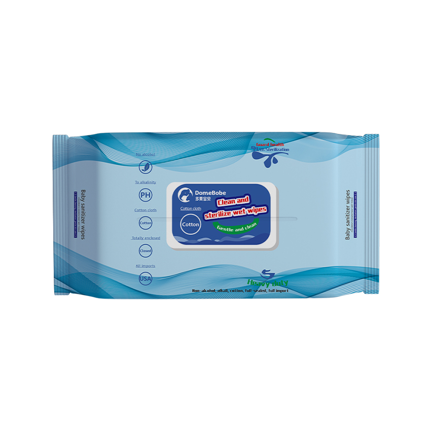 Water Based Wet Wipes Babys Face Flushable Mini Baby Wipes Wet Tissue Custom Factory for Children