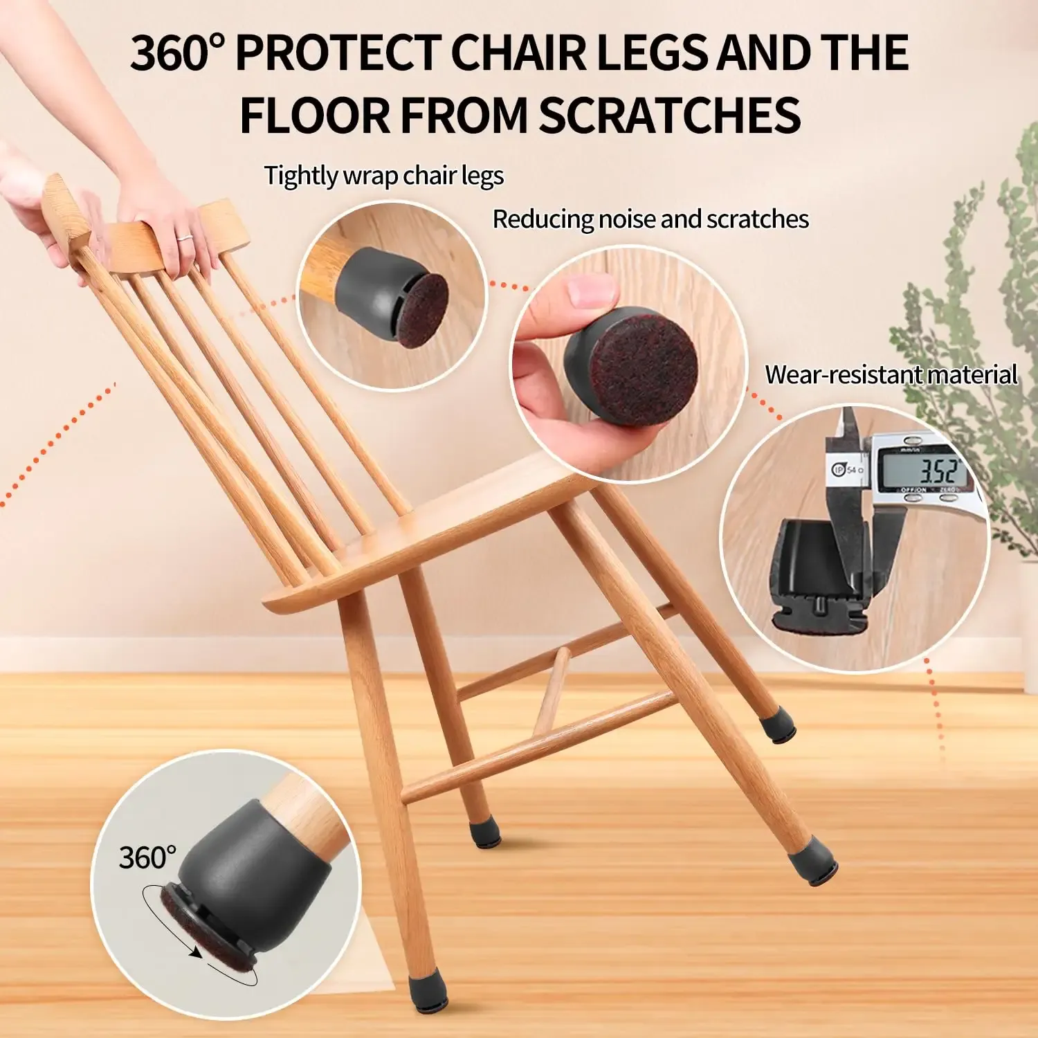 Versatile Uses of Rubber Chair Leg Caps in Different Settings