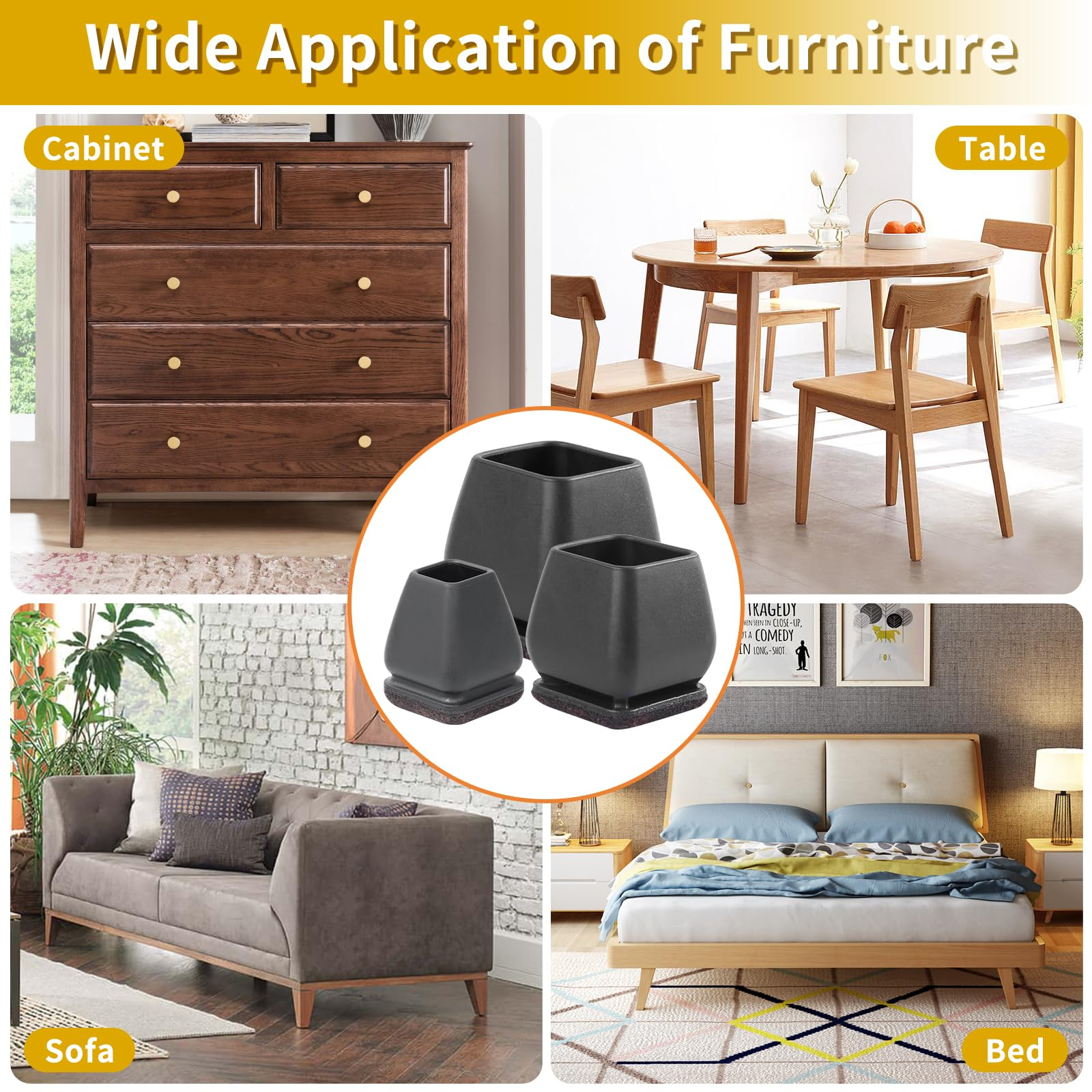 Benefits of Using Chair Foot Pads for Floor Protection