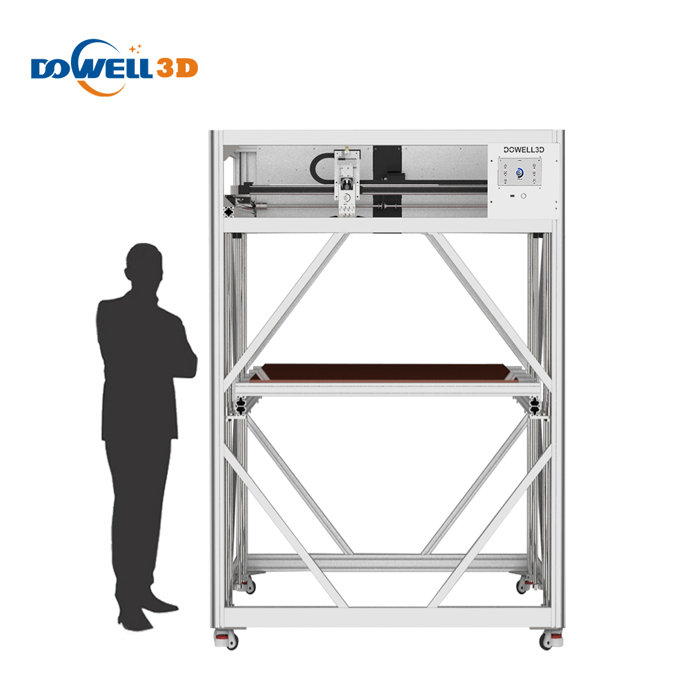 1000*1000*1600mm Dowell3D new arrival big size imprimante 3d printer high temperature FDM industrial 3D Printing machine