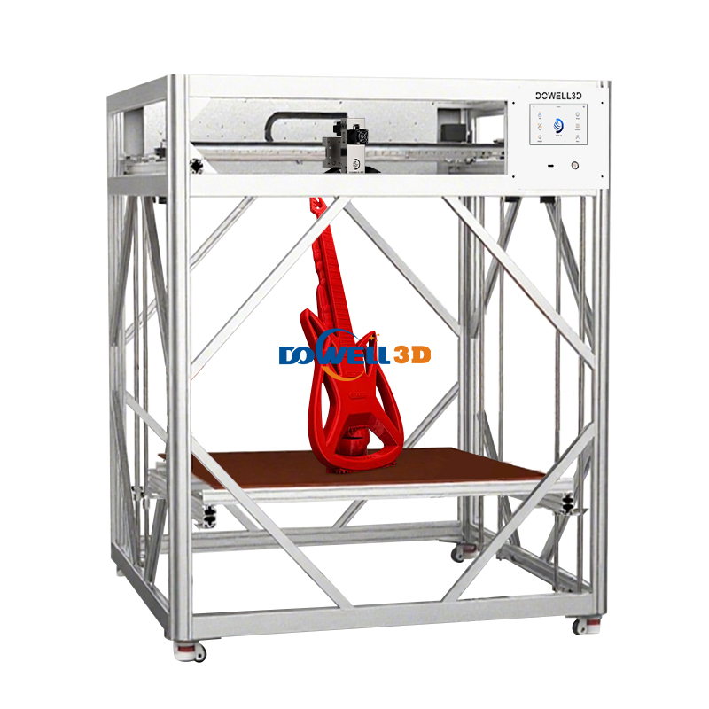 Dowell3d Large Printing Size 1000g/h High Throughput Industrial 3d Printer High Precision Artistic Models Printer