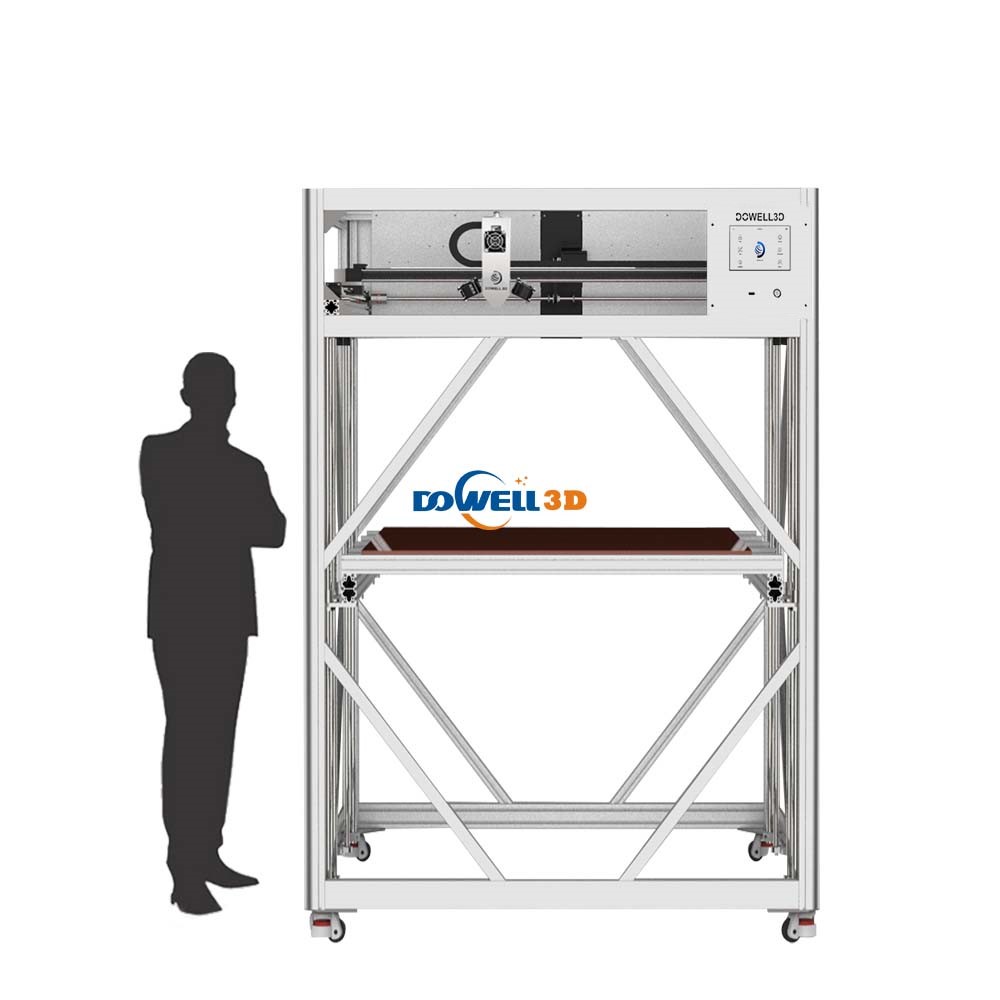 1000*1000*1600mm Dowell3D ny ankomst stor størrelse imprimante 3D printer høj temperatur FDM industrielt 3D Printermaskine
