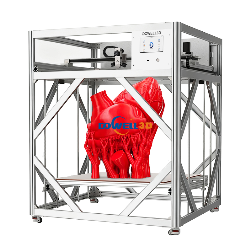 DL1016-12 Impressora 3D industrial médica de grande porte, extrusor de alto fluxo de 1000 g/h, impressora 3D para esculturas, modelos e expositores