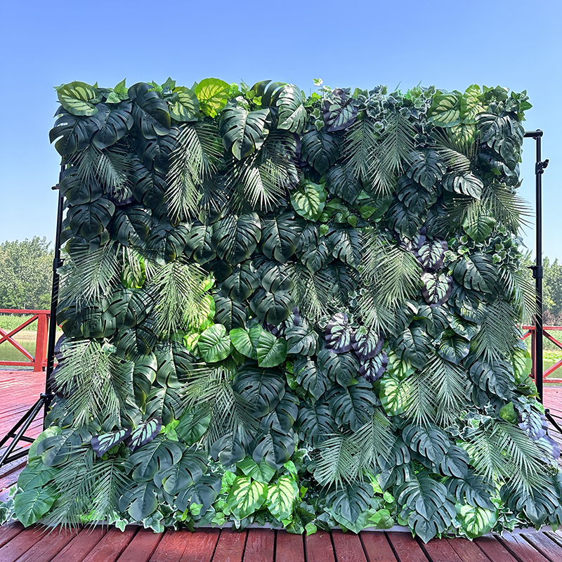 MYQ12 Verspreide Skildpadrug Groen Plantwand