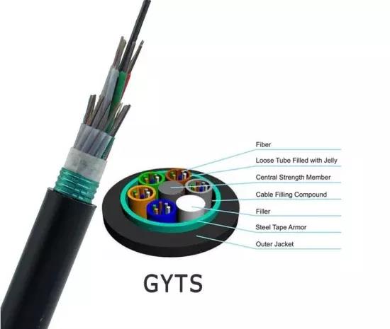 GYTS Multi Loose Tube Steel Tape Armored (CST)Cable