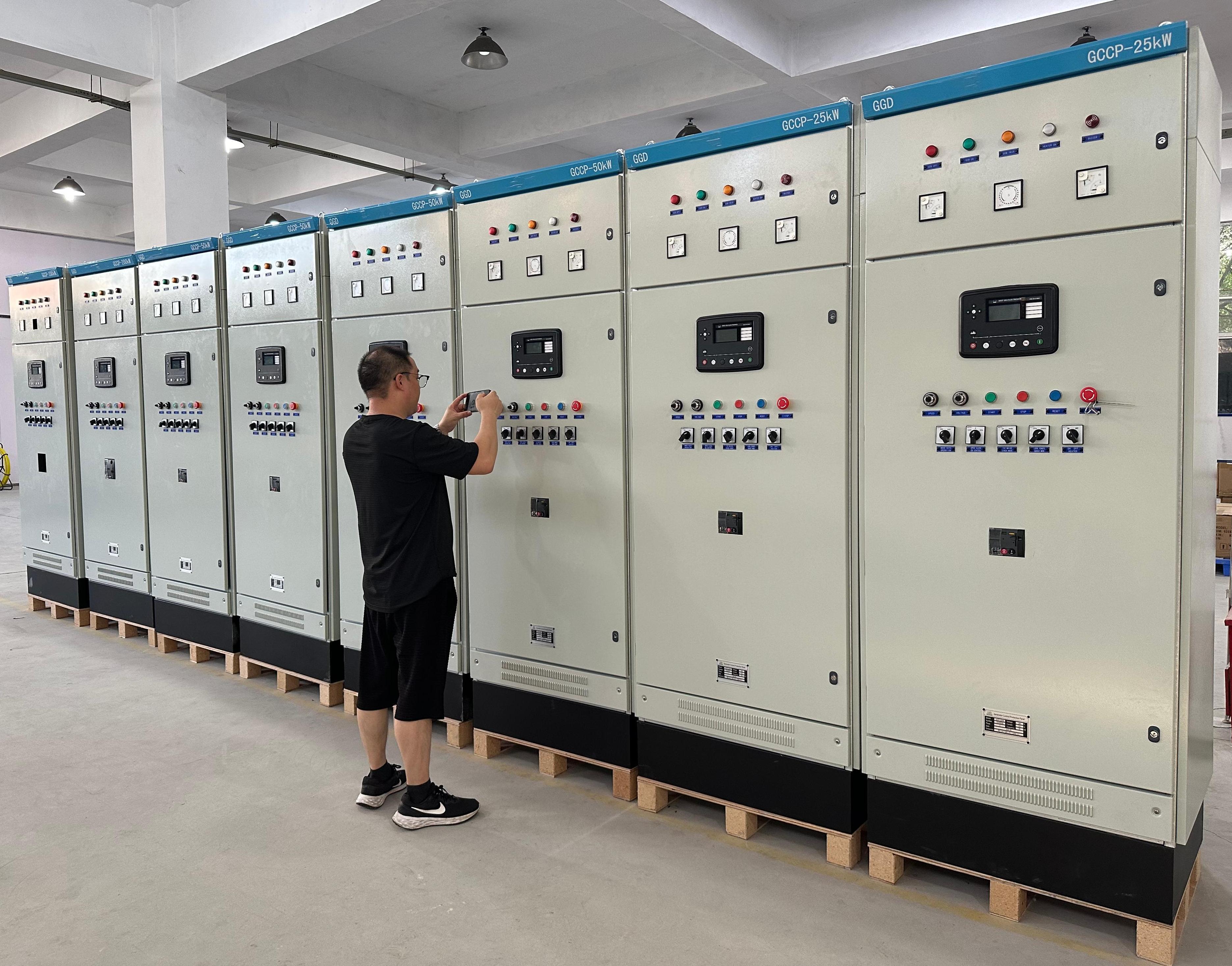 Diesel Generator Set Parallel Cabinet Project in the Philippines