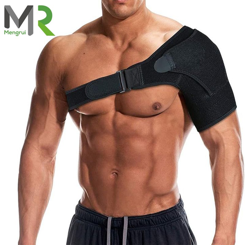 L0022 OEM/ODM регулируемый неопреновый компрессионный бандаж для спины и плеча с ремнем, облегчение боли