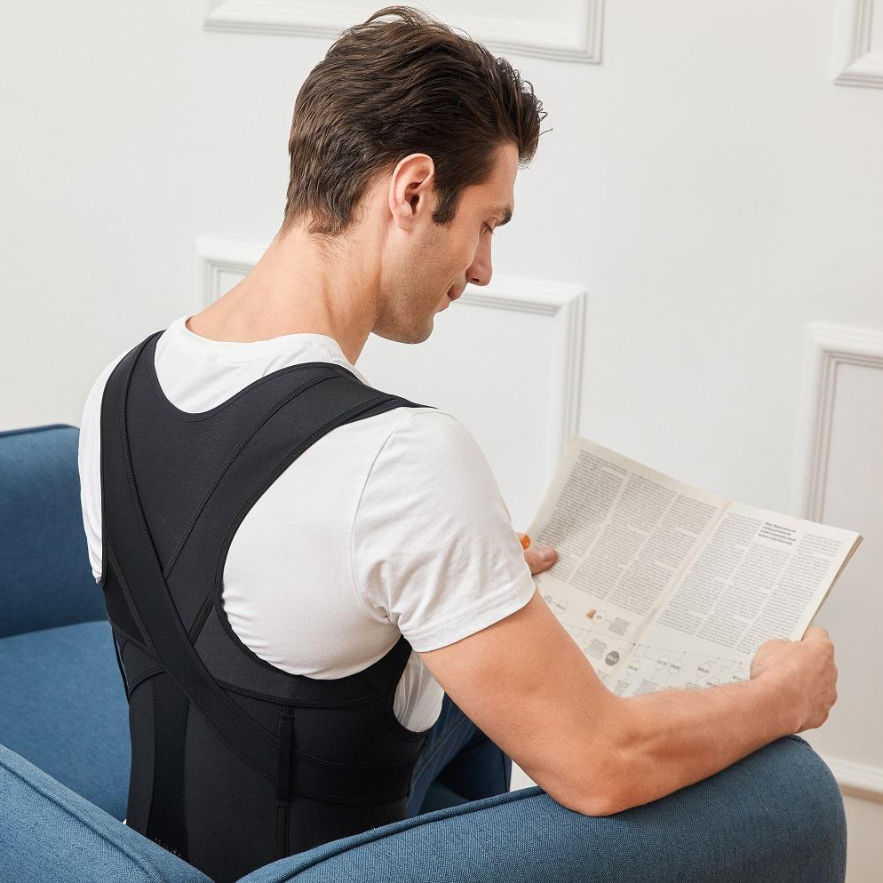 L0006 Custom Logo Adjustable Back Brace Posture Corrector for Lower Back
