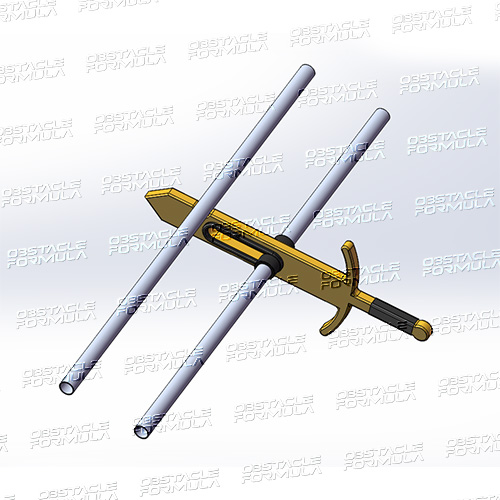 Ninja Warrior Park Hanging Obstacles –Sword