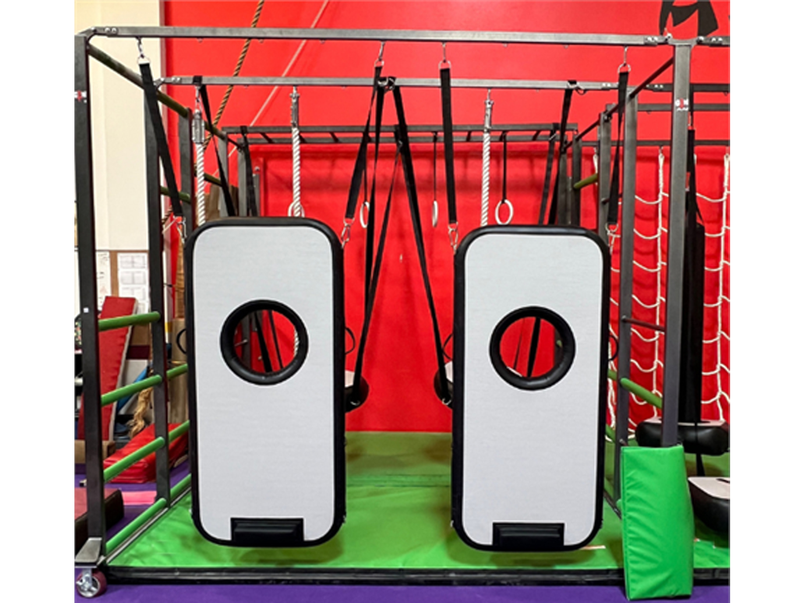 Spartan obstacle Air Ninja Obstacles- Inflatables Ninja Warrior Course Air Door