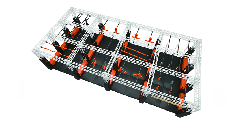 NINJA STEEL STRUCTURE KID’S GROUND-BASED Scaled-down structure for kids