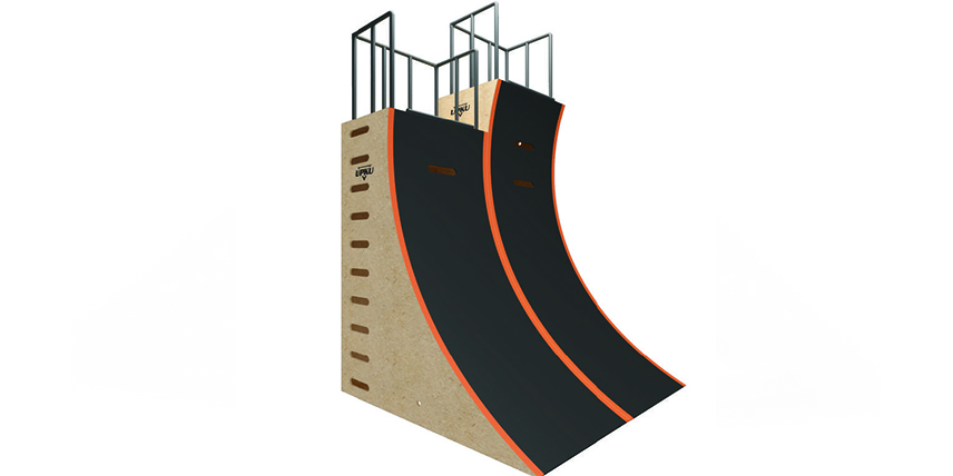 Ninja Warrior Course with Obstacles The Hybrid Deluxe