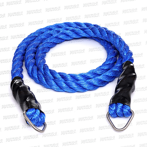 DOUBLE-SIDED SYNTHETIC ROPE AS A TYROLEAN TRAVERSE