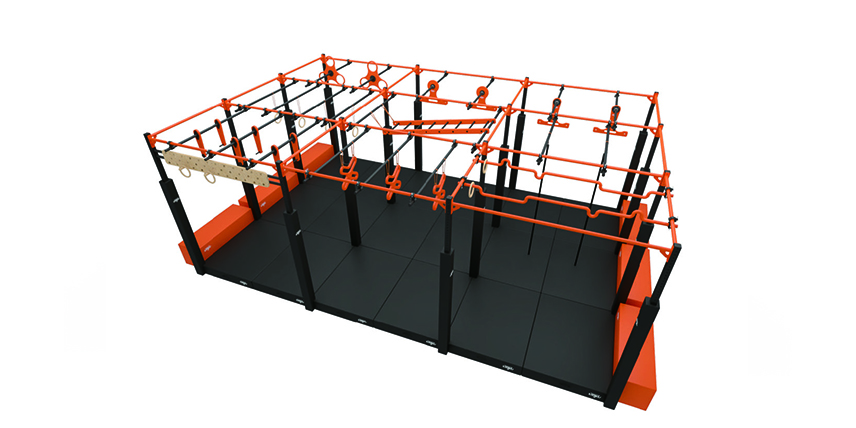 Ninja Warrior Course TUV Certified Ninja Warrior for Trampoline Park