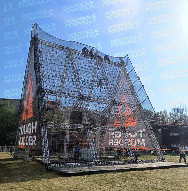 Mudder Horn ninja warrior obstacle course assault course