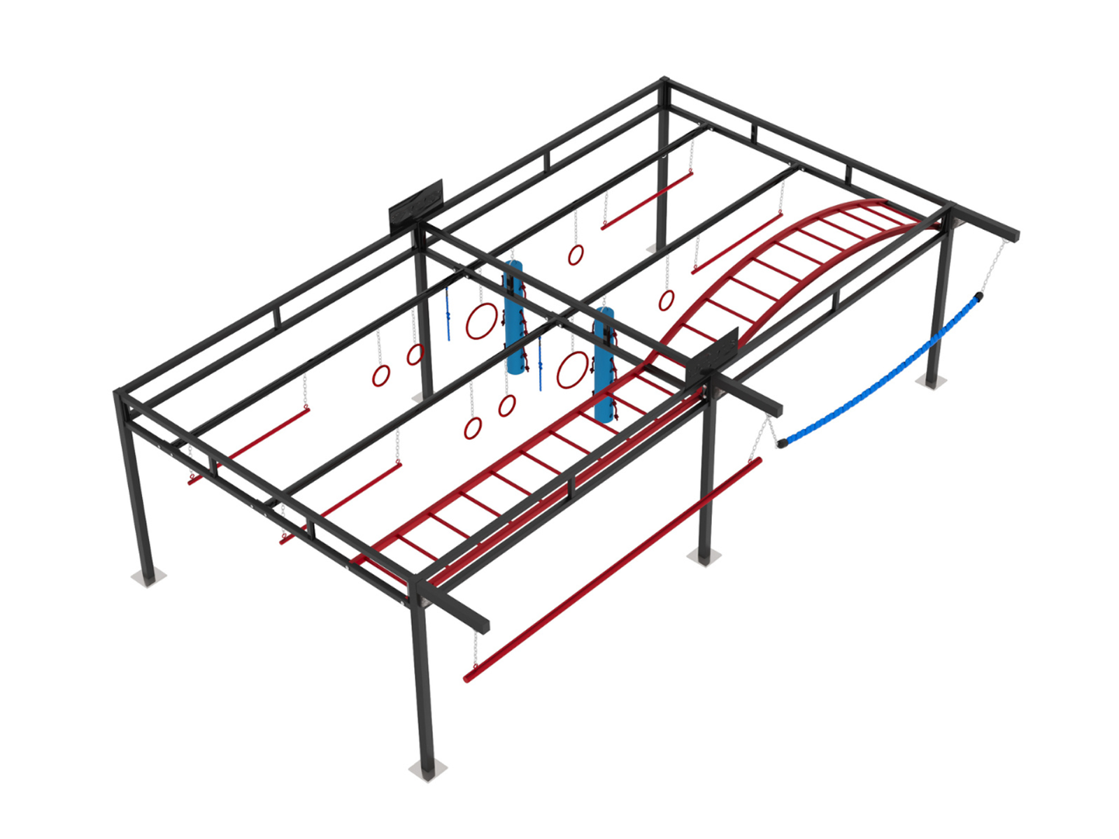 מבנה אימוני שלם OCR CAGE – LOW RIG 2.3.3 LIZARD