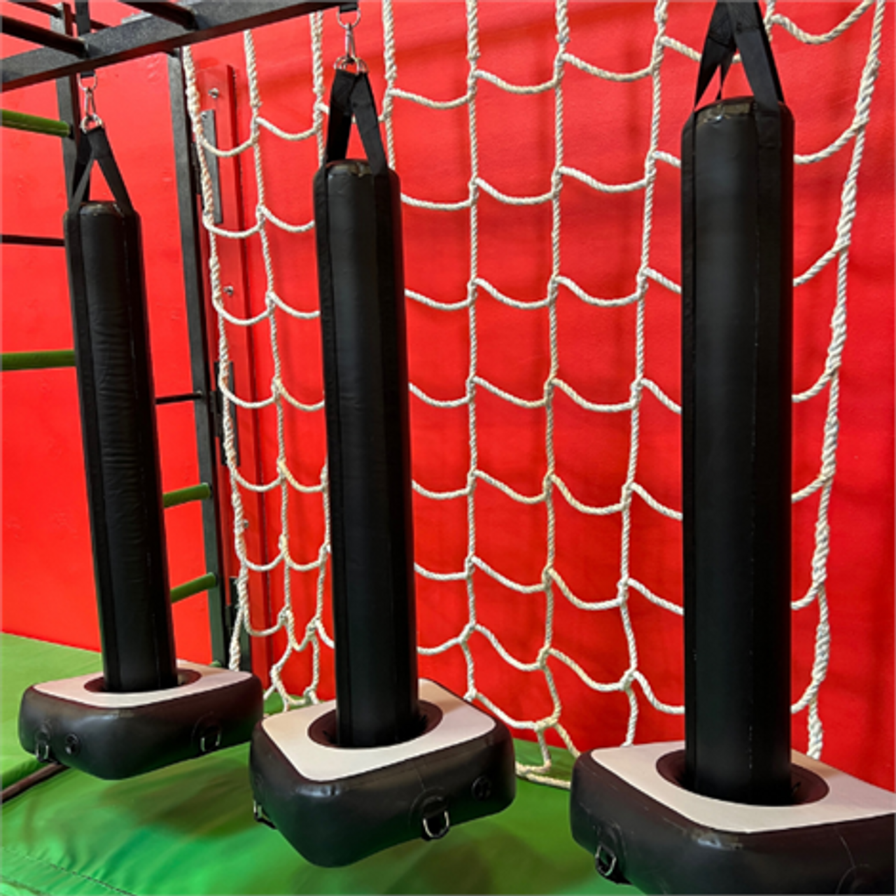 Spartan Race Obstacles Air Ninja Obstacles- Inflatables Ninja Warrior Course Piston