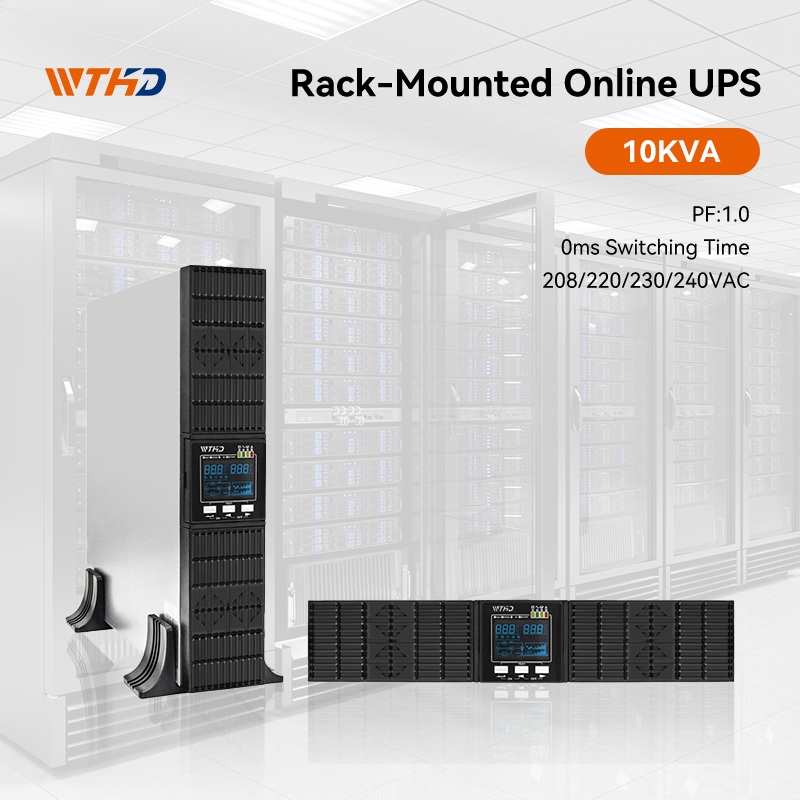 19 Inch Rack Mount Online UPS 1kva 2kva 3kva 6kva 10kva Ups With External Battery Pack