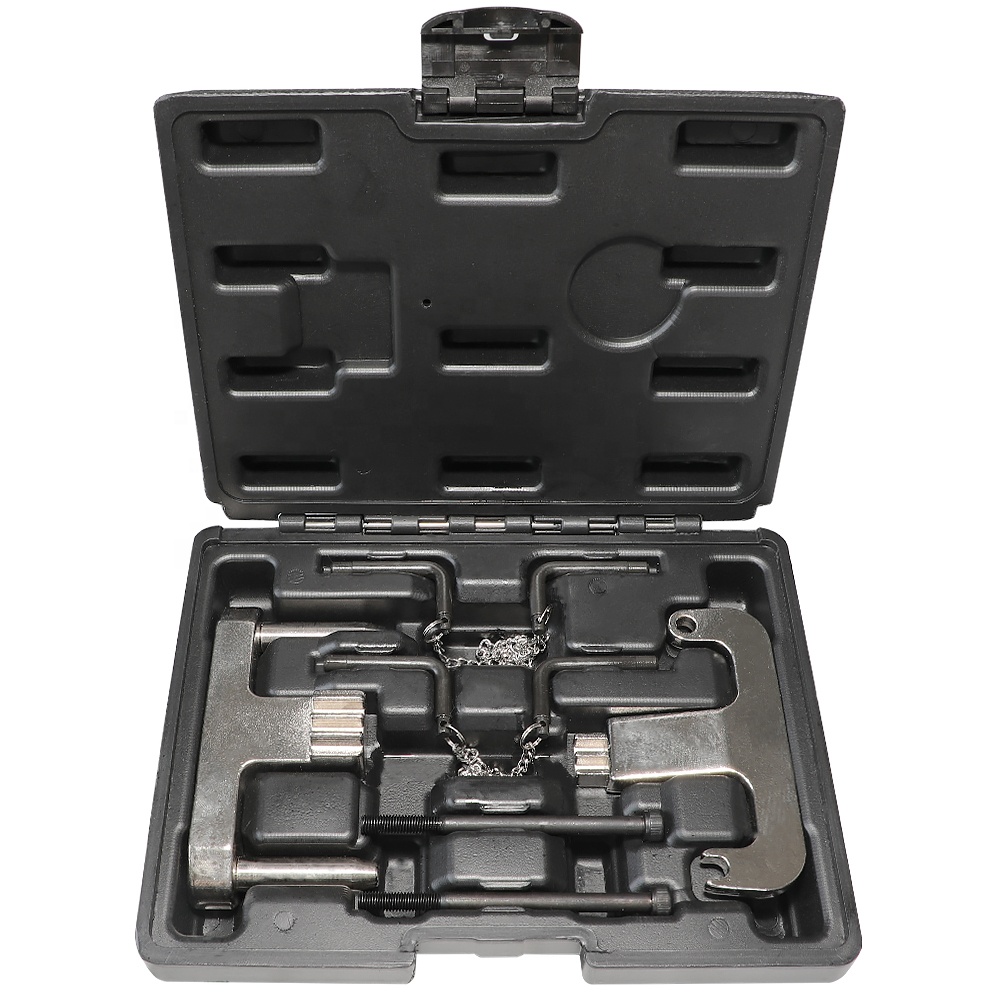 Engine Timing Locking Camshaft Alignment Tool Set ກຳລັງປະຕິບັດໄດ້ສຳລັບ Mercedes Benz M102 M112 M113 M155 M156 M272 Jeep 2.2 2.