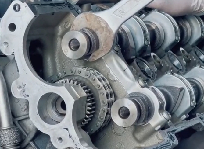 Mercedes AMG 156 Engine Timing Tools C63 Engine Timing