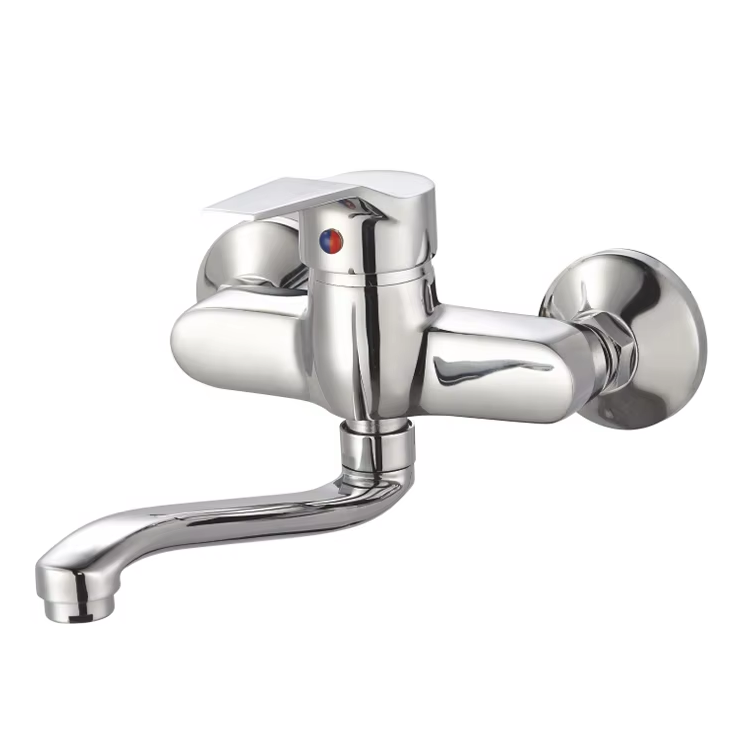 La grosier Părți Bine Disponibile Baie Apă Fierte În Totalitate Polizate Roșet Lung din Bronz Mixer Roșet Baie