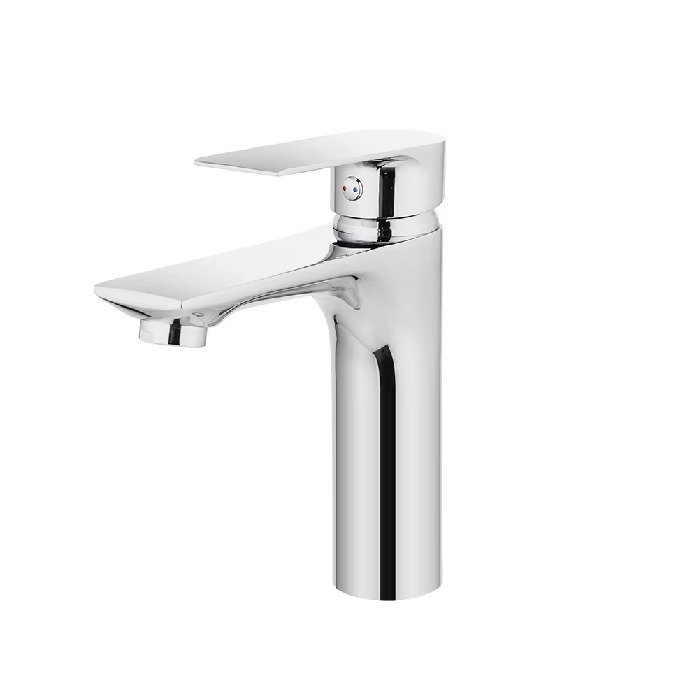 Მოდერნული ცხელი და ცივი ერთი მაღალი ბანიოს მიკსერი ცისტრის სხელი რემონტის დამალული ბაზინის წყალკანი