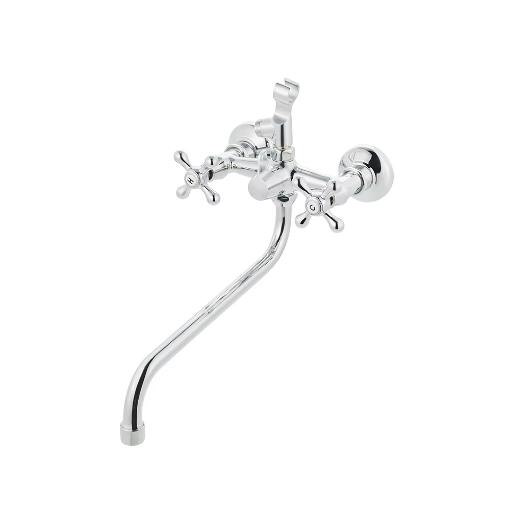 Გავრცელების მასალები ბანიოს გამორთველი ცივი და ცხელი წყალის სამაგრი ზინქის სამაგრი დეკაზე მონტაჟის მიქსერი ფაქტორის მიერ მომსახურებით